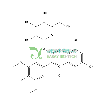 锦葵色素-3-半乳糖苷氯化物 HPLC>98% 中药标准品 对照品