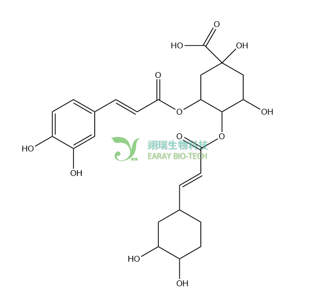 异绿原酸C HPLC≥98% 中药对照品 标准品 CAS：57378-72-0