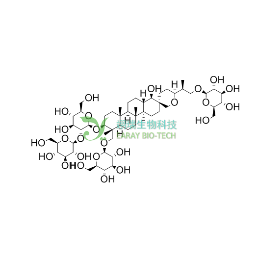 凤仙萜四醇苷K HPLC98% Hosenkoside K CAS 160896-49-1 中药对照品 分析标准品