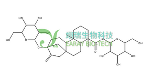 甜茶苷 甜叶悬钩子苷 Rubusoside 64849-39-4 天然产物 对照品 标准品
