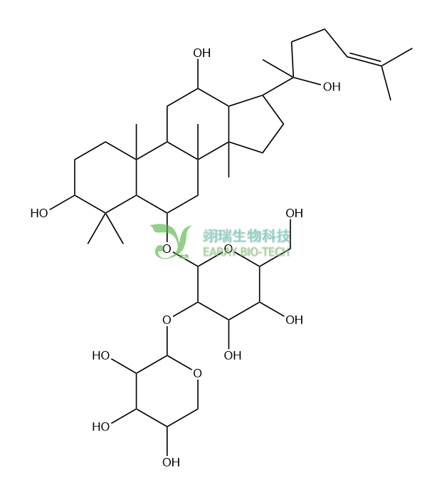 三七皂苷R2(S型) HPLC≥98% 中药对照品 标准品 CAS：80418-25-3